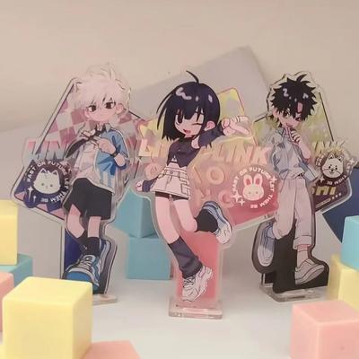 Anime Link Click Acrylfigur Charles Lucas Ständer Action Sammlerstück Spielzeug Schreibtisch Heimdekoration