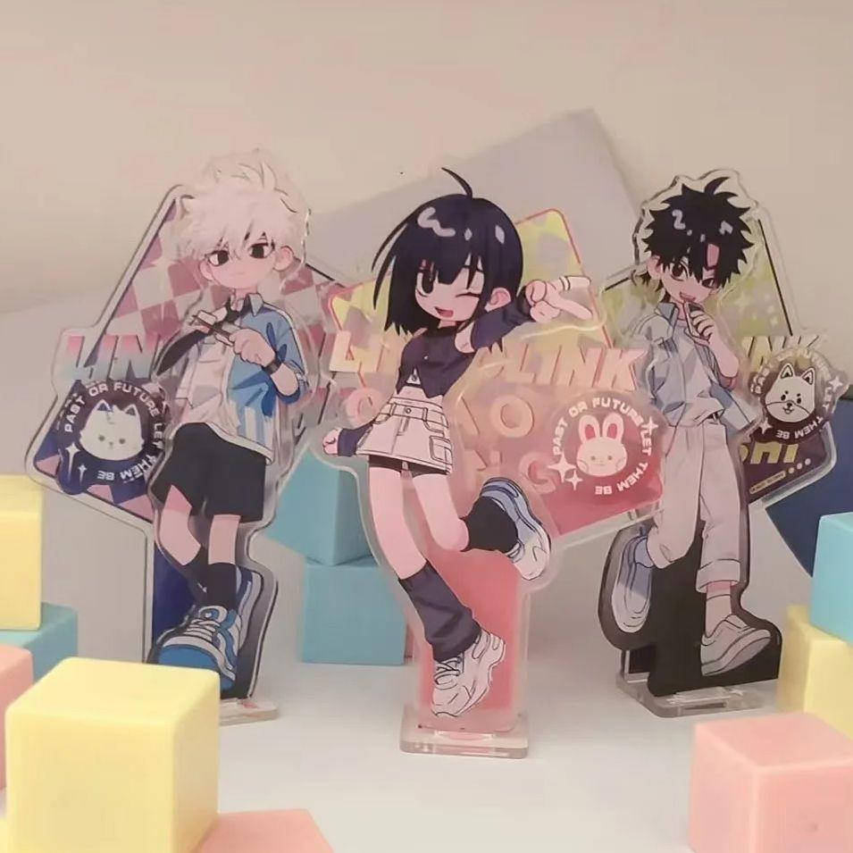 Anime Link Click Acrylic Figure Charles Lucas Stand Action Collectible Toy Desktop Home Decoration