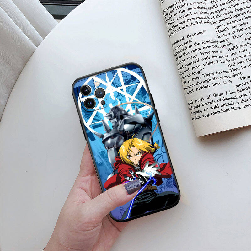 MH62 Fullmetal Alchemist Phone Shell Case for iPhone 7 8 11 12 13 14 15 16 17 16E XS Pro Max XR X SE Air