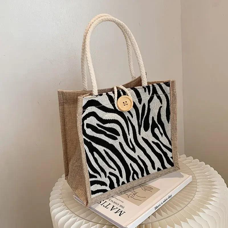 Ins Сумки для обеда для женщин Маленькая сумка для обеда с узором «гусиные лапки» Сумка — фото 8