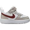 (TD) Nike Court Borough Recraft 'White Light Iron Ore' Baby FZ4521-100