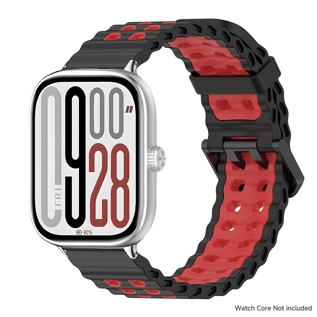 For Redmi Watch 6 5 4 Strap Silicone Wristband For Xiaomi Mi Band 8/9 Pro Band Correa Sport Bracelet Replacement Accessorie