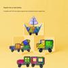 7.5CM Magnetic Tiles for Kids - Educational Building Blocks