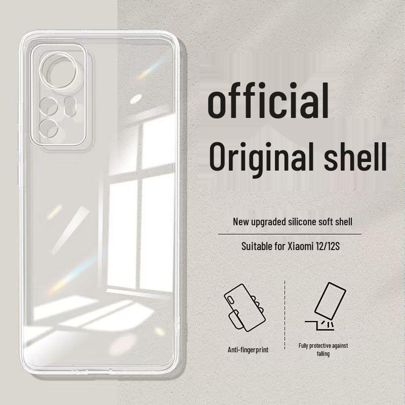 Xiaomi 12X Solid Color Liquid Silicone Case - Full Coverage, Anti-drop, Soft Straight Edge Design