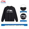 Li-Ning Kids' Classic Logo Crewneck Pullover Sweatshirt
