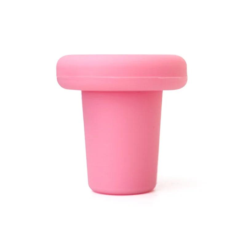 1/2/3/4pcs Silicone wine stopper cup cap bottle cap wine stopper seal leakproof wine bottle preservation cap home bar tools