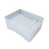 40 Grid Plastic Fishing Tackle Box Fishing Lined Box Organizers Squid Jig Hard Lures Tool Case Portable Fishing Box