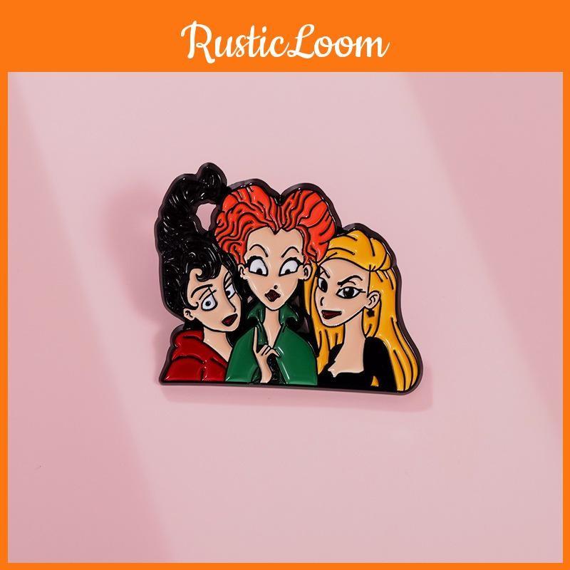 Eyecatching Character Cartoon Alloy Brooch Pin With Vibrant Colors For Fashion Lovers