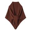 100% Wool Triangle Scarf Shawl Women Winter Warm Knitted Wrap Neck Scarf Oversized Soft Pashmina for Cold Weather Outdoor [75x187cm]