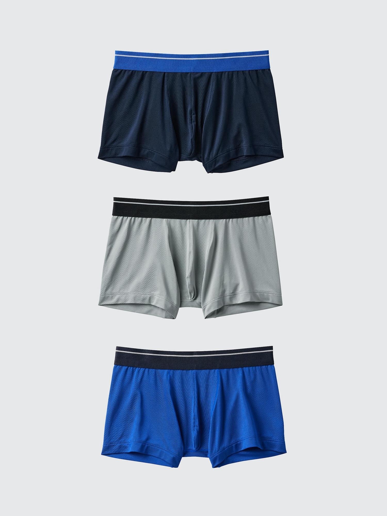 

Uniqlo Boys Airism Boxer Brief 3p Line 66 BLUE/KIDS 150