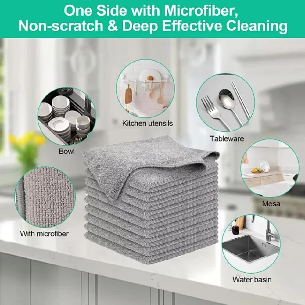 5/10/15PCS Cleaning Cloths Quick-Drying Scratch-Resistant Suitable Towels Cleaning Cloths Furniture Cleaning Supplies and Tools
