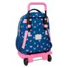 School Rucksack with Wheels BlackFit8 Mariposas Multicolour 33 x 45 x 22 cm Butterflies