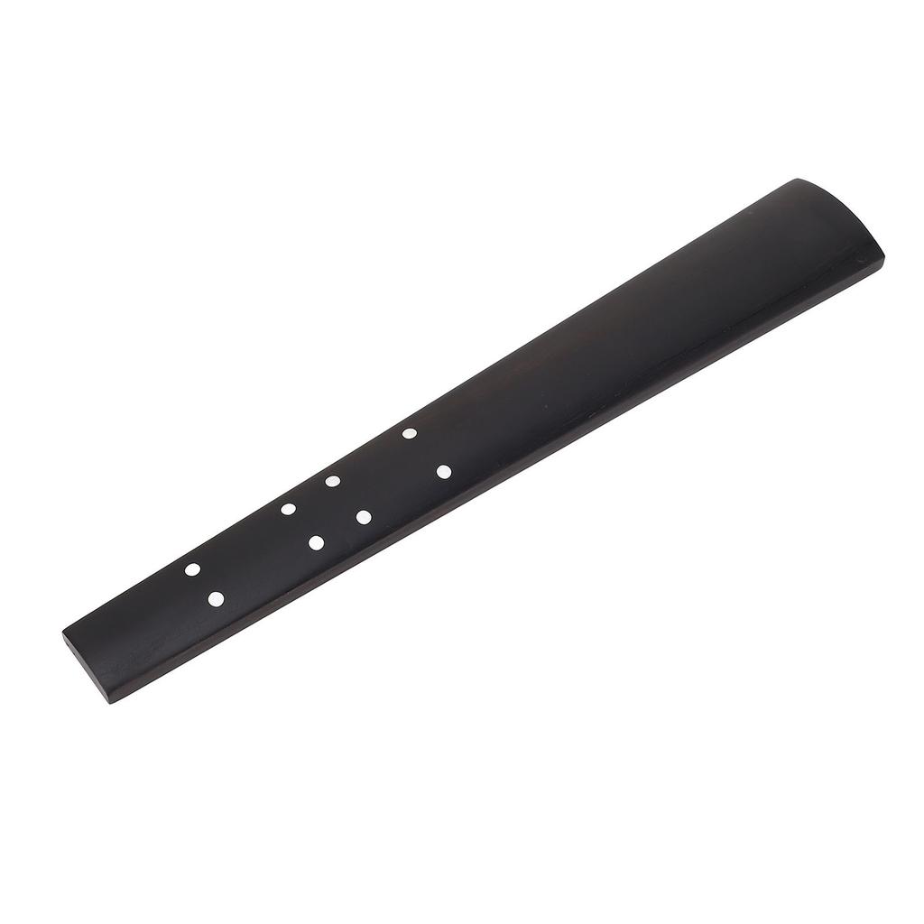 44 Full Size Violin Fingerboard Ebony Wood Violin Fingerboard Replacement Repair Part