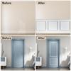 1pc 1m/39.37in Peel and Stick Wall Molding Kit, 3D Premade Accent Molding Wainscoting Panel for Interior Wall Moulding Decor, Re