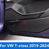 Car Accessories For Volkswagen VW T-cross Tcross -  2024 Interior Door Sound Audio Speaker Loudspeaker Cover Trim