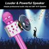 Kids Microphone for Singing, Wireless Bluetooth Karaoke Microphone for Adults, Toys for Girls Boys Gift for Birthday Party