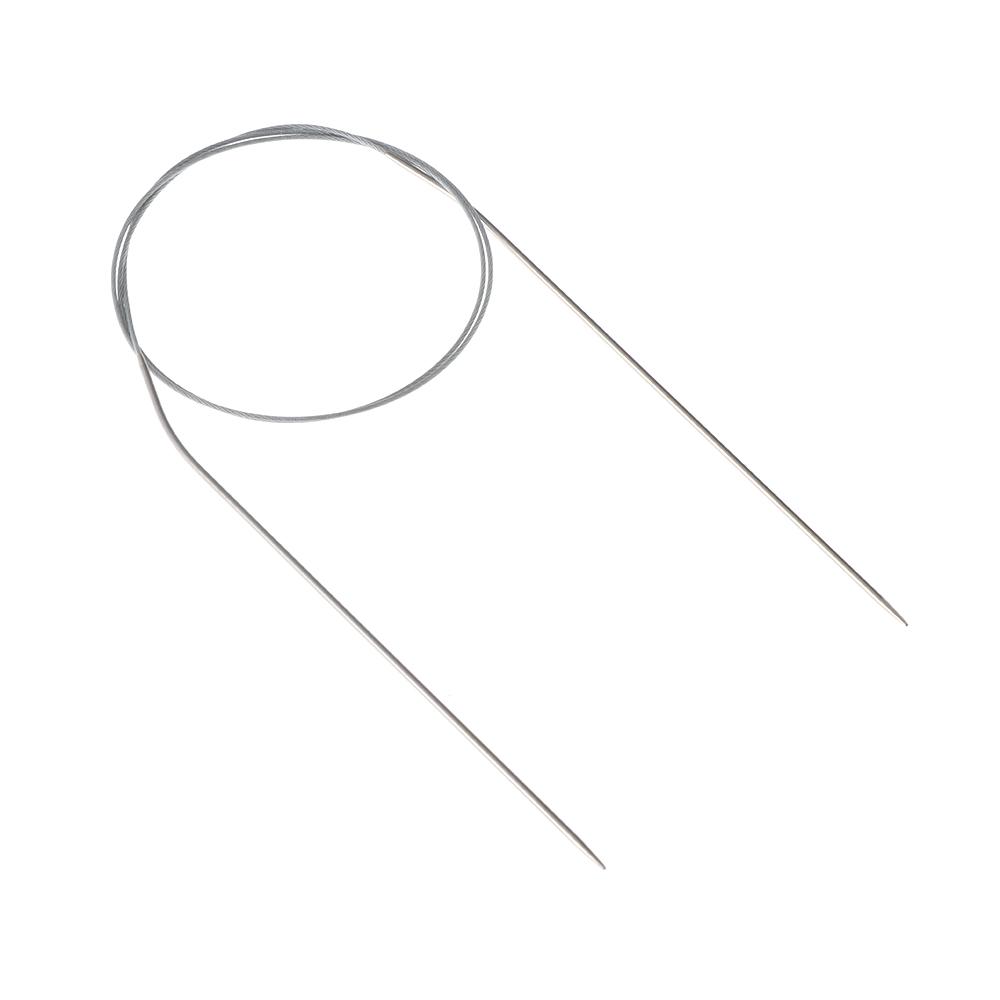 Edelstahl Rundstricknadel Handgefertigt Strickhäkelnadel Haushalt DIY Bastelartikel Handarbeitszubehör Nähnadeln