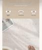 Easy-Care Imitation Cashmere Rug - Large Round Living Room Rug for Area Coverage and Comfort