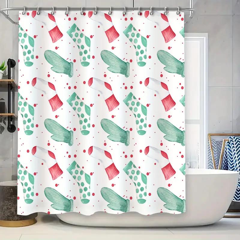 

Home Shower Curtains For Bathroom Waterproof Fabric Modern Nordic Style Bathroom Curtains Shower Curtain W60H190(CM)-1 Pcs