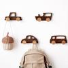 Vintage Wood Car Shaped Hooks Wall Mounted Coat Bag Hook Practical Wardrobe Hooks  Living Room