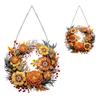 Autumn Diamond Painting Hanging Ornaments Kit Rhinestone Diamond Art Window Pendants Bedroom Decoration