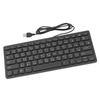 78 Key Ultra Slim Wired Keyboard Ergonomic QWERTY Layout Dual Language USB 2.0 Wired Compact