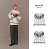 Semir Herren Wang Anyu Fair Isle Jacquard Strickpullover