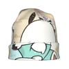 2D Flat Printing Sanrio Pochacco Adult Knit Beanie with Easy Modern Style Fits Effortlessly Into Seasonal Wardrobes And Pairs Well with Jackets Or Cas