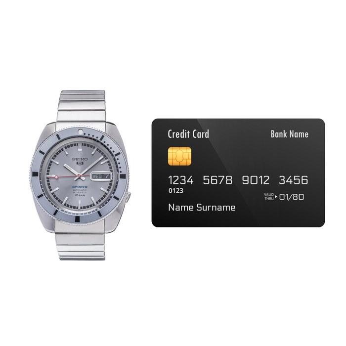 Seiko 5 Sports 'Ash Blue' 1968 Recreation Limited Edition - SRPL03K1. 46mm X 100mm X 14mm.