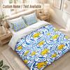 Leicester City Bedding Set, 1 Duvet Cover & 2 Pillowcases Soft Comfortable Bedroom Home Textile Decor