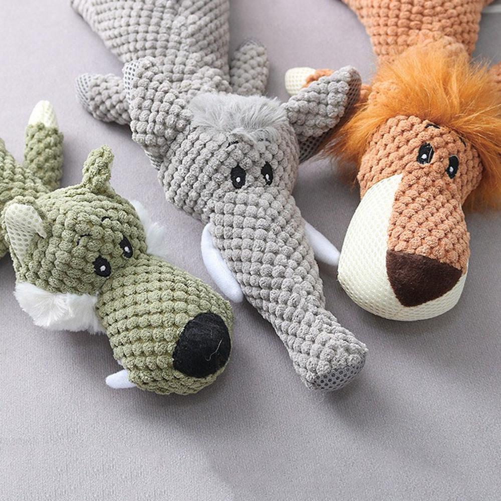 Squeaker Sounder Dog Sleeping Toys Teeth Cleaning Tool Pet Toy Chew Toy Stuffed Plush Pet Product