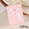 1Pc Cardboard Earring With Sponge Inside Ring Bow Bracelets Gift Box Rectangle Jewelry Set Necklace Packaging Boxes