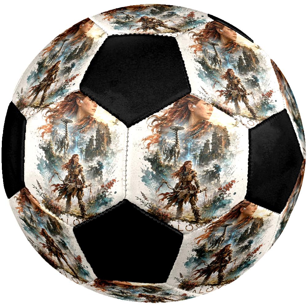 Horizon Theme Size 5 Soccer Ball, Suitable for Both Indoor and Outdoor Matches, a Gift Suitable for Everyone.