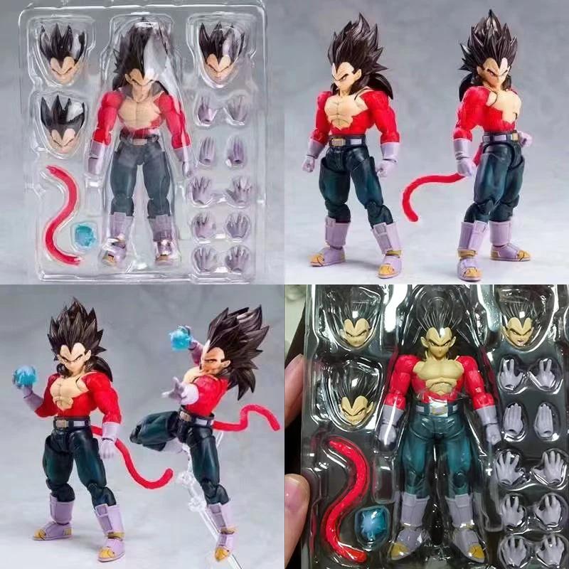 13.5cm SHF Anime Dragon Ball Figures Bulma Action Figure Movable PVC Collection Doll Bulma Figurine Model Toys for Child's Gifts