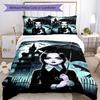 3pcs Addams Family Wednesday1 Design Cover Set - HD Printed Bedding with 1 Cover and 2 Pillowcases - Perfect for Home and Dorm Decor