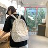Schoolbag Casual Schoolbag Can Be Customized Japanese Girl College Style Small Floral Backpack Korean Version Printed Middle School Student Backpack 