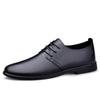 New Men's Summer Business Casual Leather Lace-up Shoes - Breathable, Soft Sole, Lightweight, Comfortable for Work