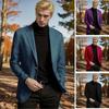 Casual Men's Suit Plus Size Jacket Formal Wear