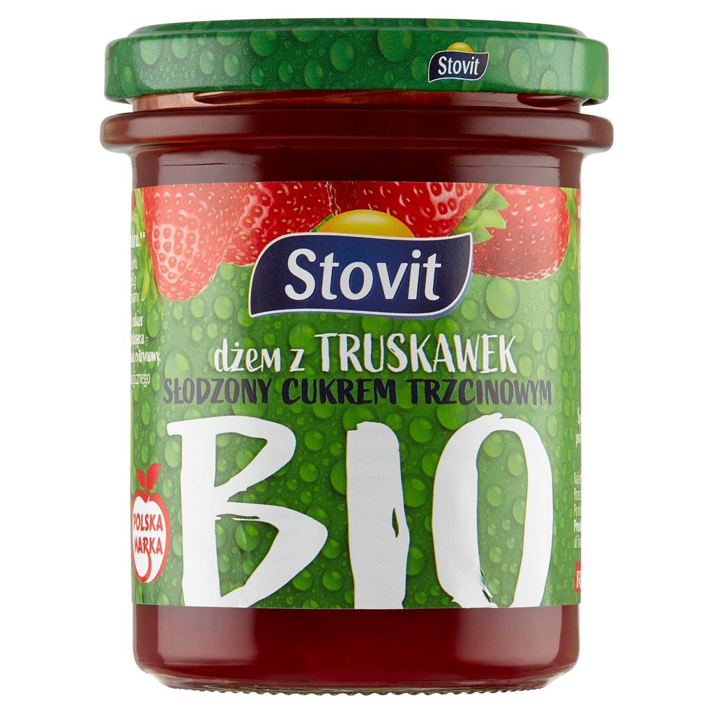 Stovit Organic Strawberry Jam 200g