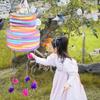1pc Rainbow Unicorn Theme Birthday Pinatas Cute Horse Candy Gift Pinata Toy For Kids 1st Birthday Party Favors Decor Baby Shower