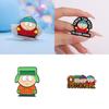 Unique Alloy Pin Badge Featuring Playful Cartoon Characters Perfect For Collectors And Fans