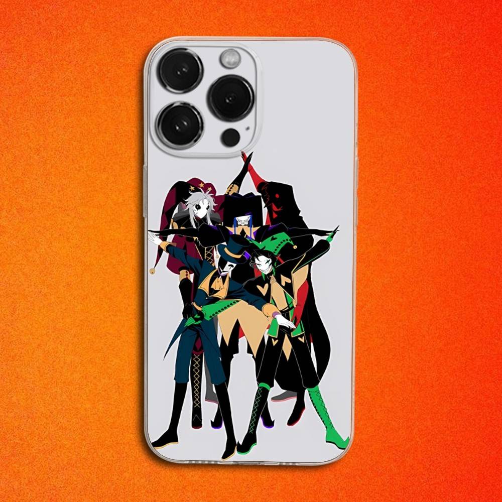 The F-Freak Novel C-Circus Phone Case For iPhone 17,16,15,14,13,12,11,Pro,Max,Plus,E,SE4,Air,Mini Transparent Cover