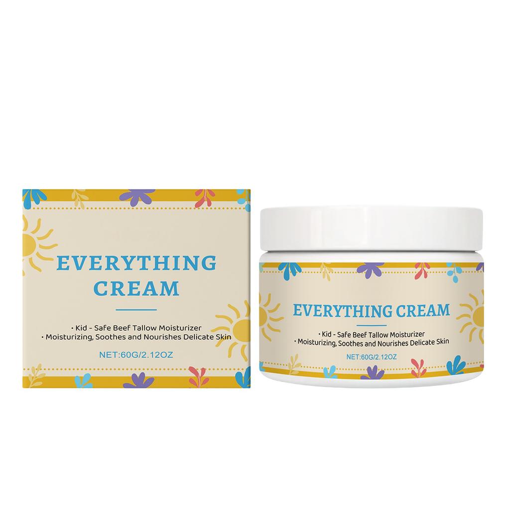 Children's Moisturizing And Soothing Face Cream, Relieving Redness, Swelling And Discomfort, Children's Care Face Cream,60g