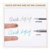 PATIKIL 0.5mm Gel Pen 10 Pack Retractable Light Blue Gel Ink Medium Point Rollerball Pen Smooth Writing Quick Dry Stationery | Office Supplies