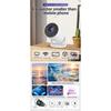 The New M5 Wireless WIFI Same Screen Mobile Phone Can Be Connected To TYPE-C Cable Power Bank Portable Projector