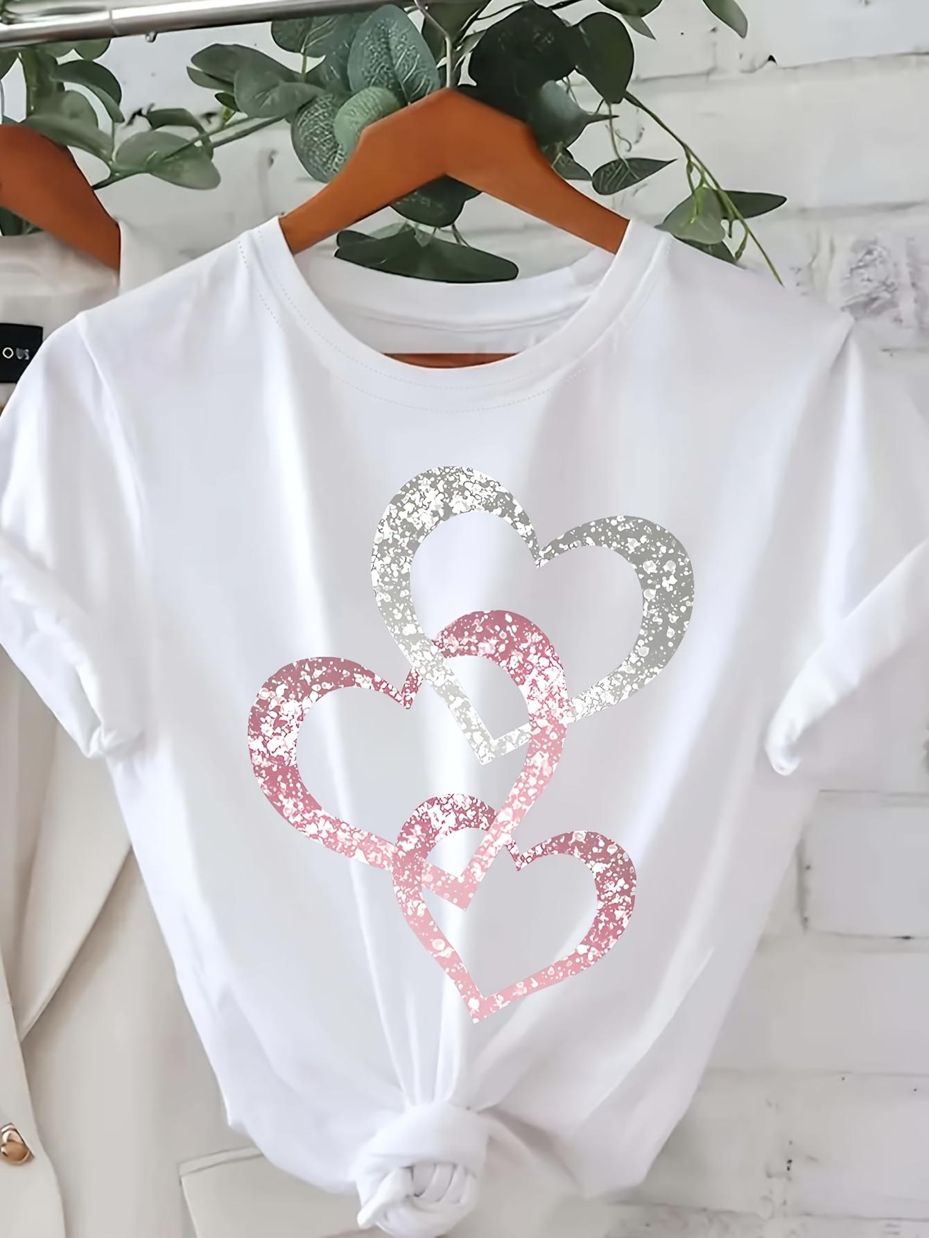 Silvery pink heart-shaped pattern print This product is de L дубильная кора