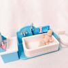 New Realistic Mini Baby Reborn Dolls for Girl and Boy Soft Touch Solid Silicone Body Rebirth Doll Can Bath Real Like Smiling Simulation Dolls for Kids