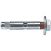 Ancre Métallique - FISCHER - Fsl-rr - M12 X 80 - Acier Zingué - Rouge