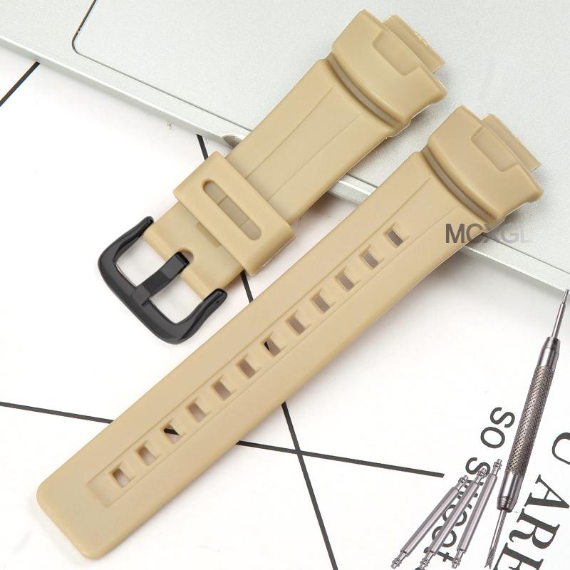 Herren Resin Uhrenarmband Kompatibel für Casio G-100 g101 200 GW-2310 2110 g2300 Damen Gummi Armband Uhrenzubehör
