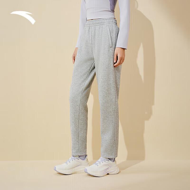 Anta Women s Tapered Fleece-Lined Sweatpants XL